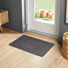 Load image into Gallery viewer, MadeNorth Plain Charcoal Washable Doormat