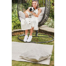 Load image into Gallery viewer, Diamond Washable Rug Natural