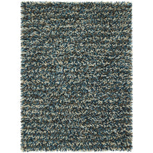 Load image into Gallery viewer, Rocks Shaggy Blue Rug - Rug Guru