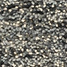 Load image into Gallery viewer, Rocks Shaggy Grey Rug - Rug Guru