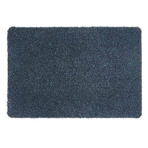 MadeNorth Plain Indigo Washable Doormat