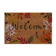 Load image into Gallery viewer, MadeNorth Autumnal Welcome Coir Doormat
