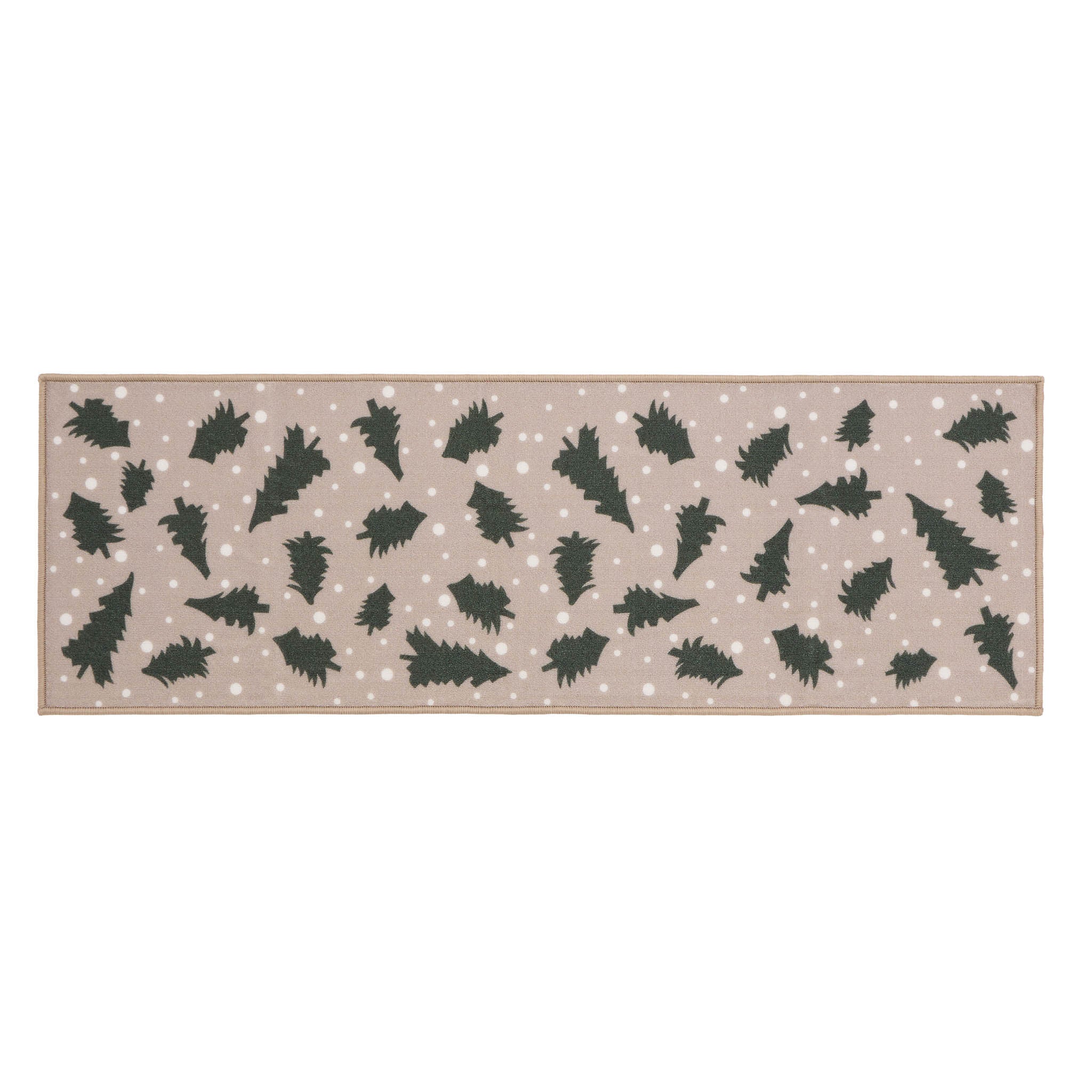 Floormatters Merry Christmas Tree Mat & Runner Set