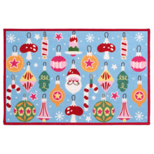 Load image into Gallery viewer, Floormatters Multi Bright Christmas Mat &amp; Runner Set
