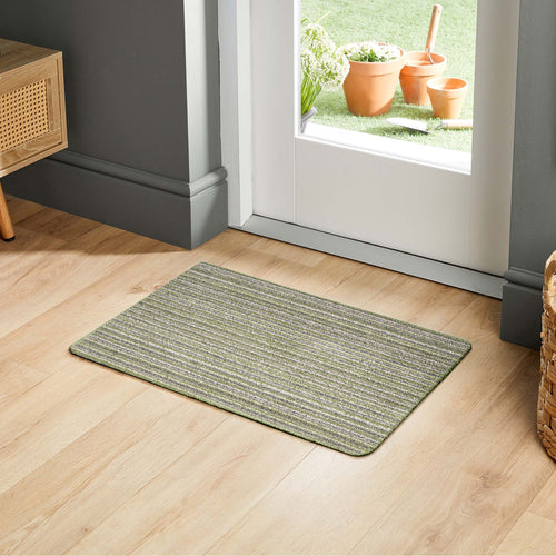 MadeNorth Candy Green Washable Doormat