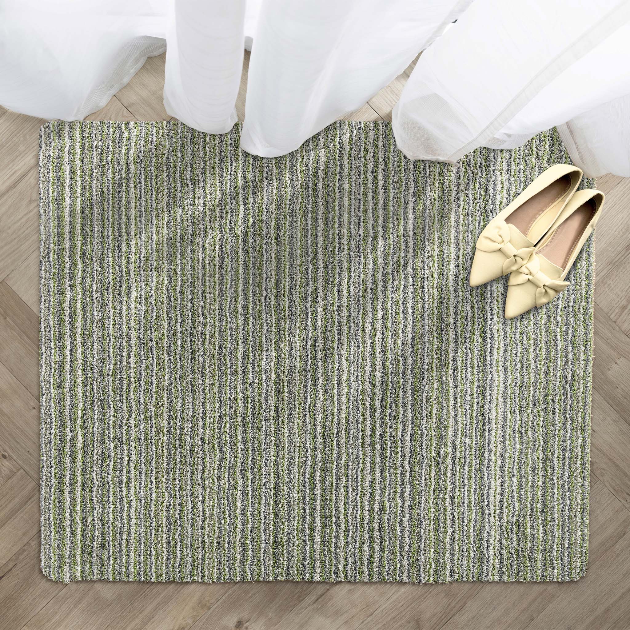 MadeNorth Candy Green Washable Doormat