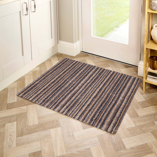 MadeNorth Candy Linen Washable Doormat