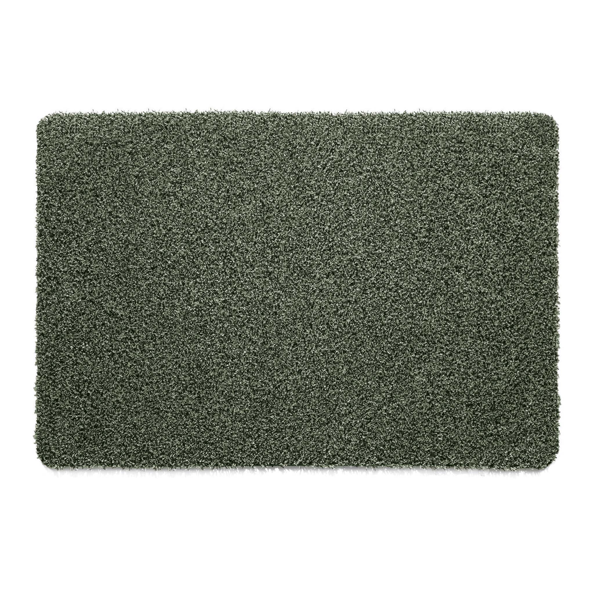 MadeNorth Plain Sage Green Washable Doormat