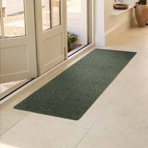 MadeNorth Plain Sage Green Washable Runner