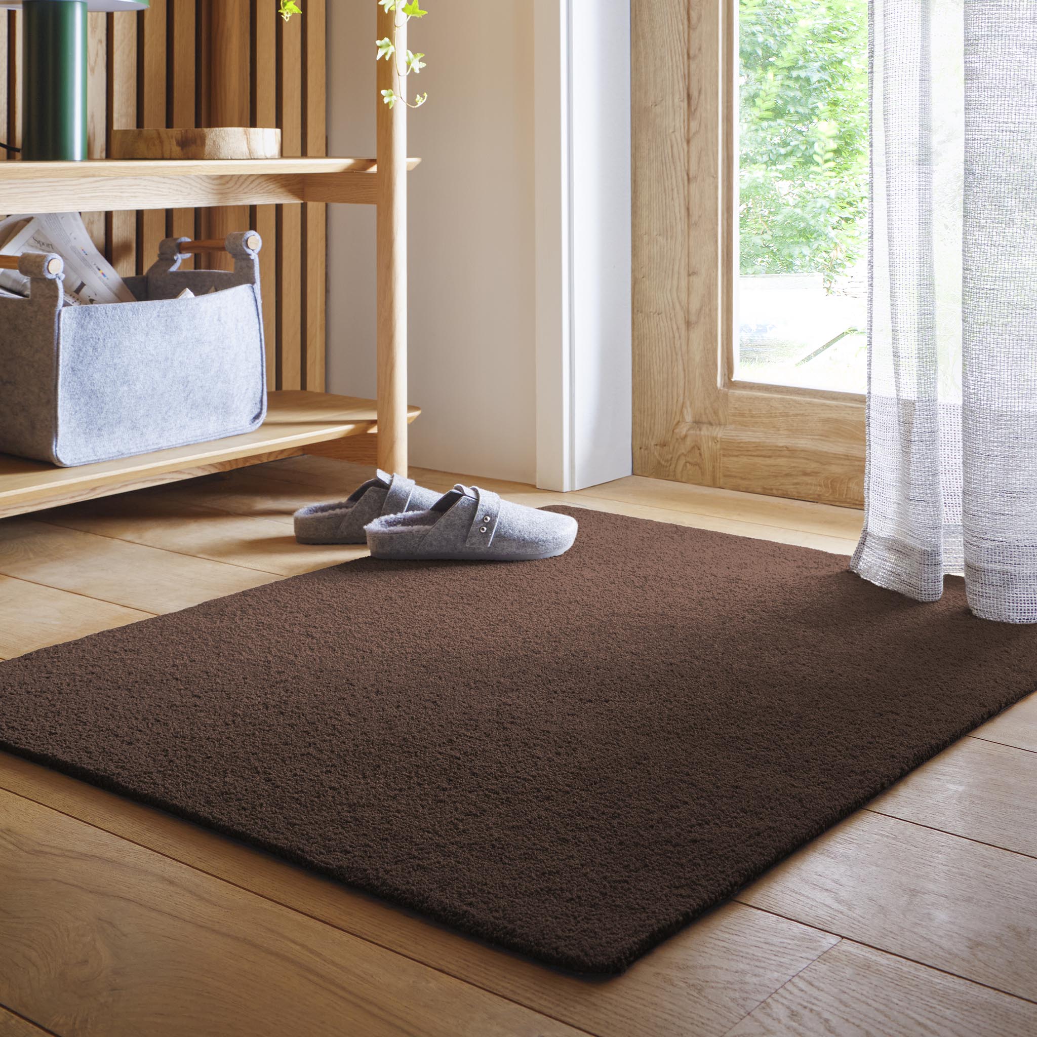 MadeNorth Soft Clove Brown Washable Doormat