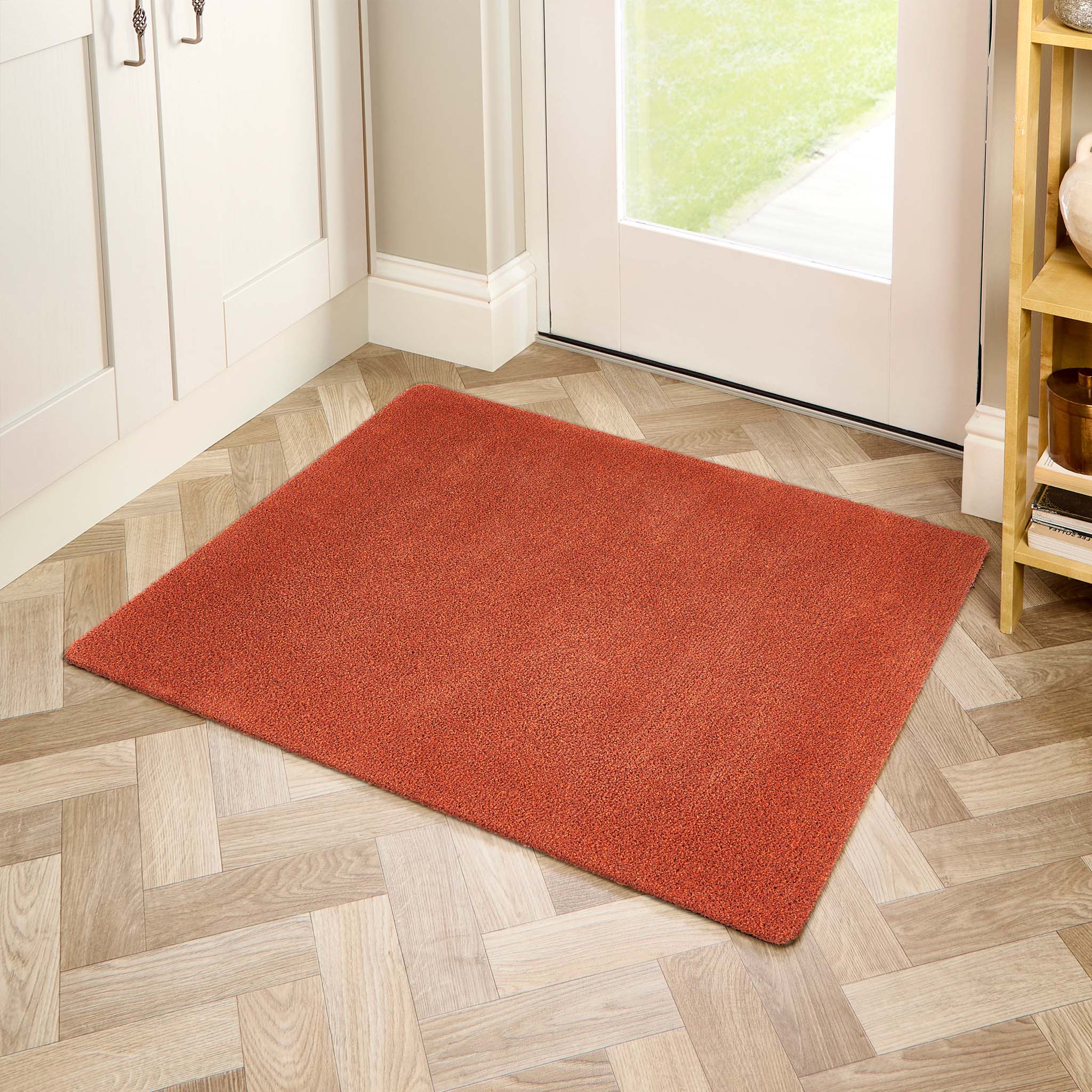 MadeNorth Plain Terracotta Washable Doormat