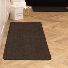 Load image into Gallery viewer, MadeNorth Soft Clove Brown Washable Runner
