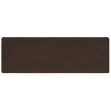Load image into Gallery viewer, MadeNorth Soft Clove Brown Washable Runner
