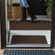 Load image into Gallery viewer, MadeNorth Soft Clove Brown Washable Doormat
