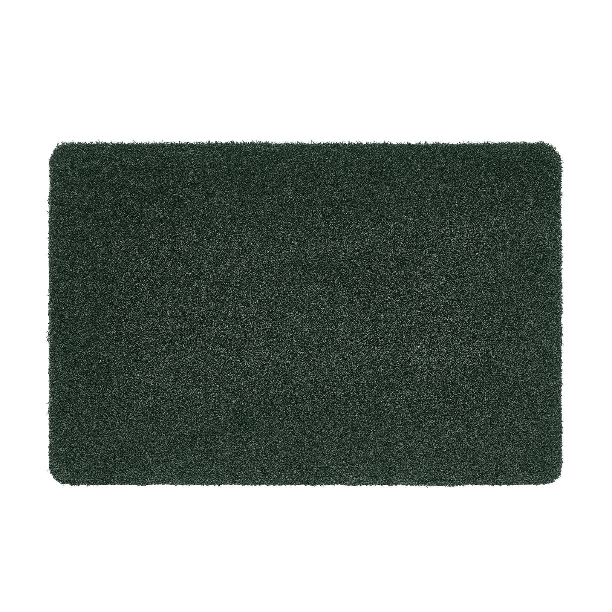 MadeNorth Soft Forest Green Washable Doormat