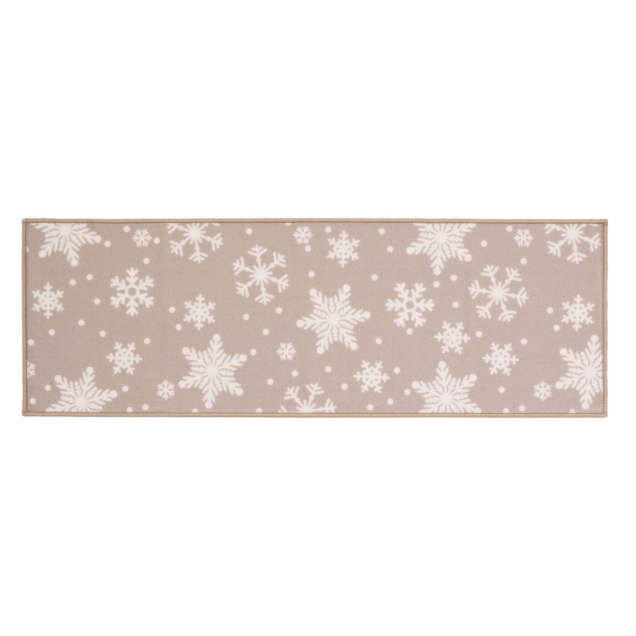 Floormatters Natural Snowflake Mat & Runner Set