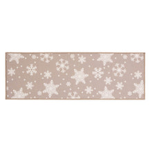 Load image into Gallery viewer, Floormatters Natural Snowflake Mat &amp; Runner Set
