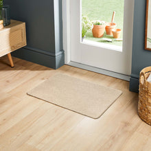 Load image into Gallery viewer, MadeNorth Plain Beige Washable Doormat
