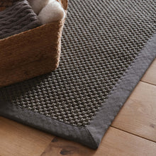 Load image into Gallery viewer, Origins Sisal Dark Grey with Grey Border
