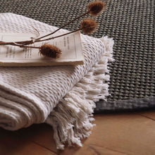 Load image into Gallery viewer, Origins Sisal Dark Grey with Grey Border
