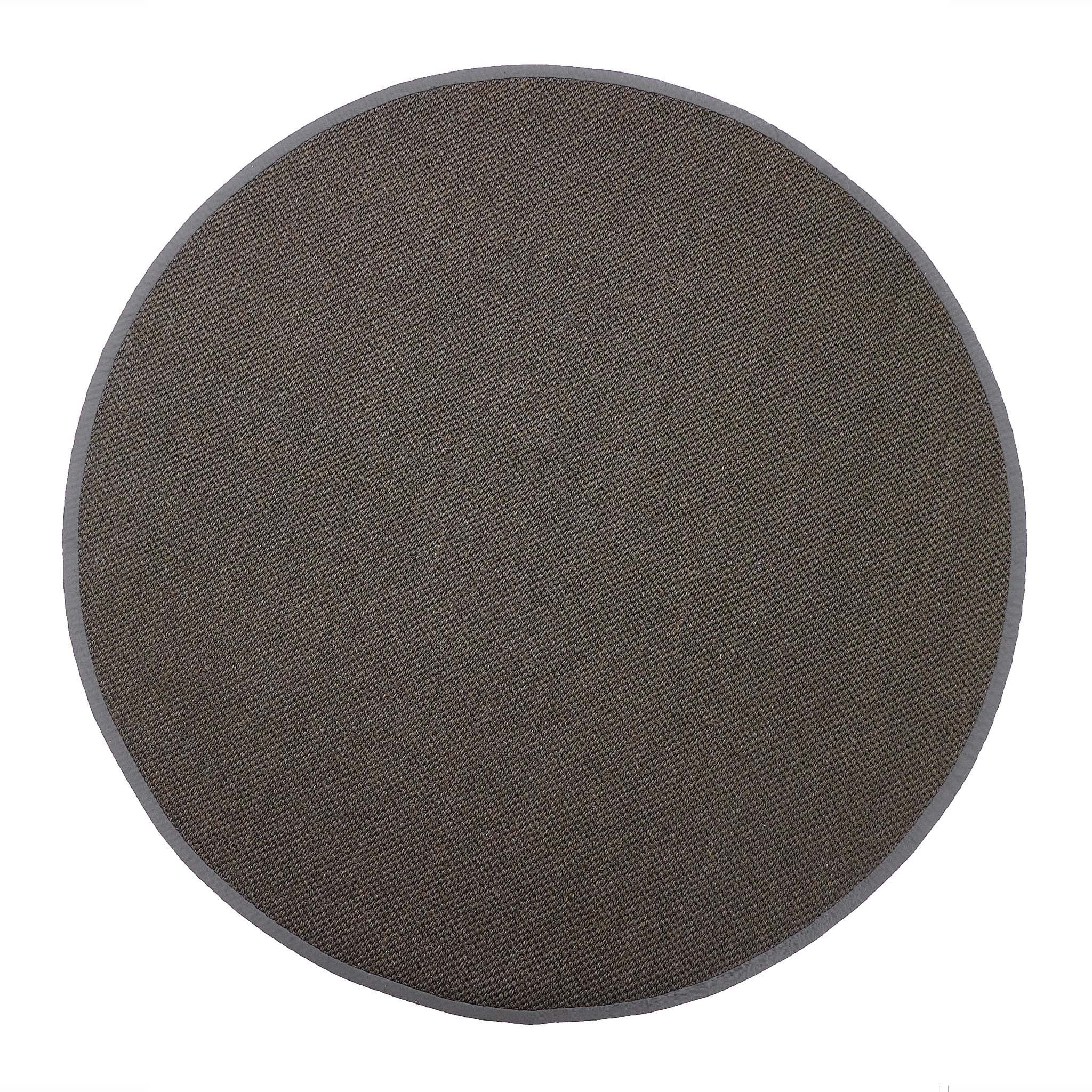 Origins Sisal Dark Grey with Grey Border