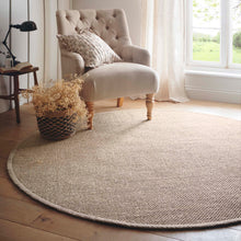 Load image into Gallery viewer, Origins Sisal Light Beige with Sand Border- a 100% sisal natural rug featuring a sand border. 
