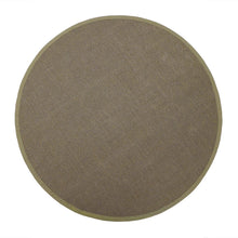 Load image into Gallery viewer, Origins Sisal Sage Green with Sage Green Border- a sage green sisal rug featuring a green border.

