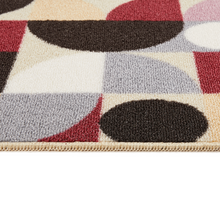 Load image into Gallery viewer, Floormatters Purple Geo Mat &amp; Runner Set
