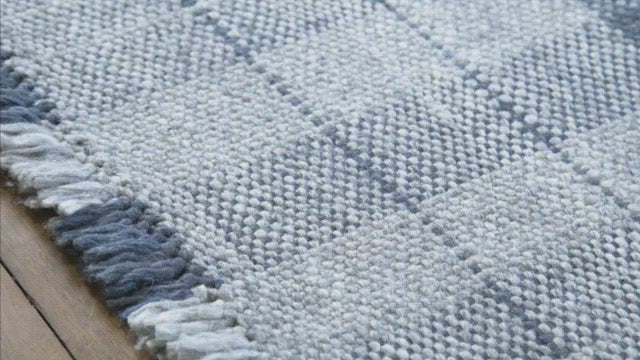 Highland Check - Navy