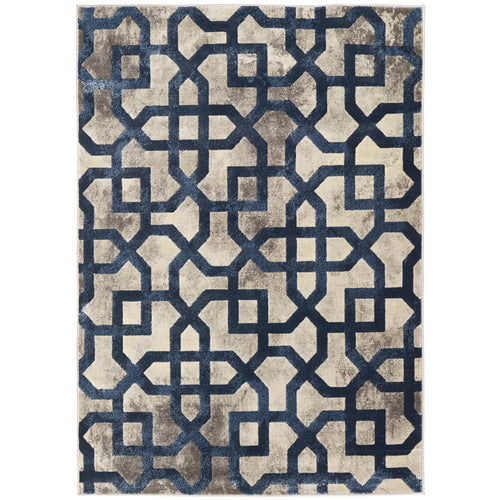 Avanti Blue/Grey Rug - Rug Guru