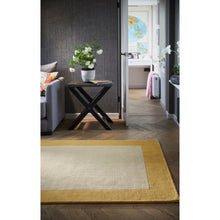 Load image into Gallery viewer, Borders Ochre Rug - Rug Guru
