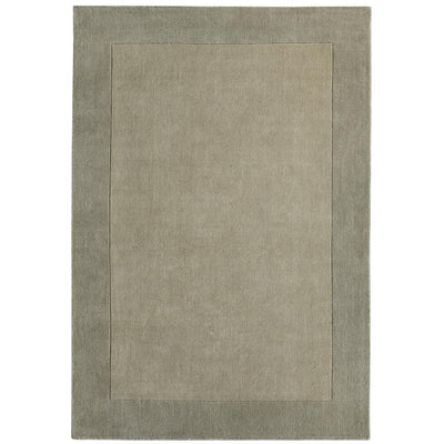 Borders Taupe Rug - Rug Guru