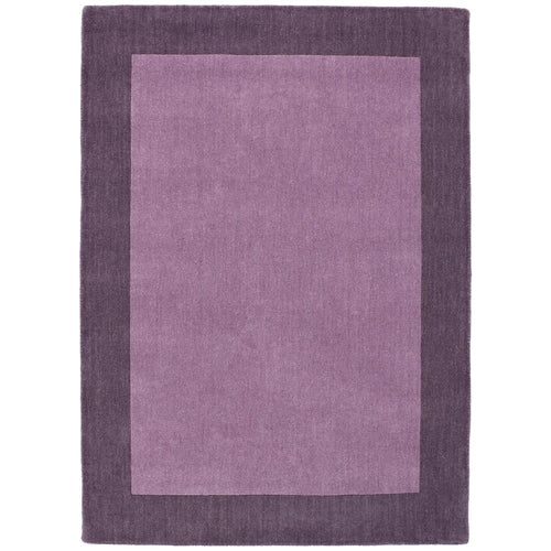 Borders Mauve Rug - Rug Guru