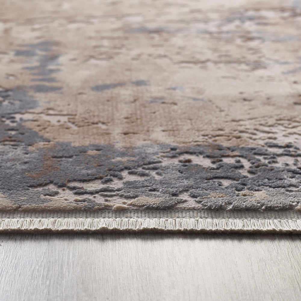 Cosimo Distressed Blue/Grey Rug - Rug Guru