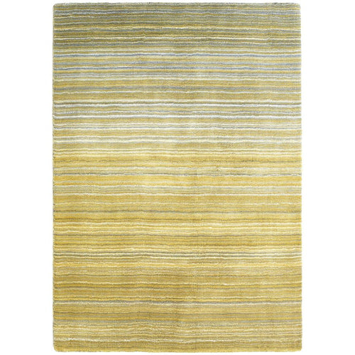 Fine Stripes Ochre Rug - Rug Guru