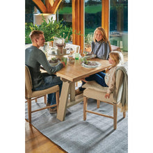 Load image into Gallery viewer, Herringbone Washable Rug Denim Blue
