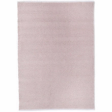 Load image into Gallery viewer, Herringbone Washable Rug Rose
