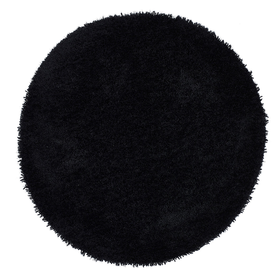 Chicago Black Circle Rug - Rug Guru