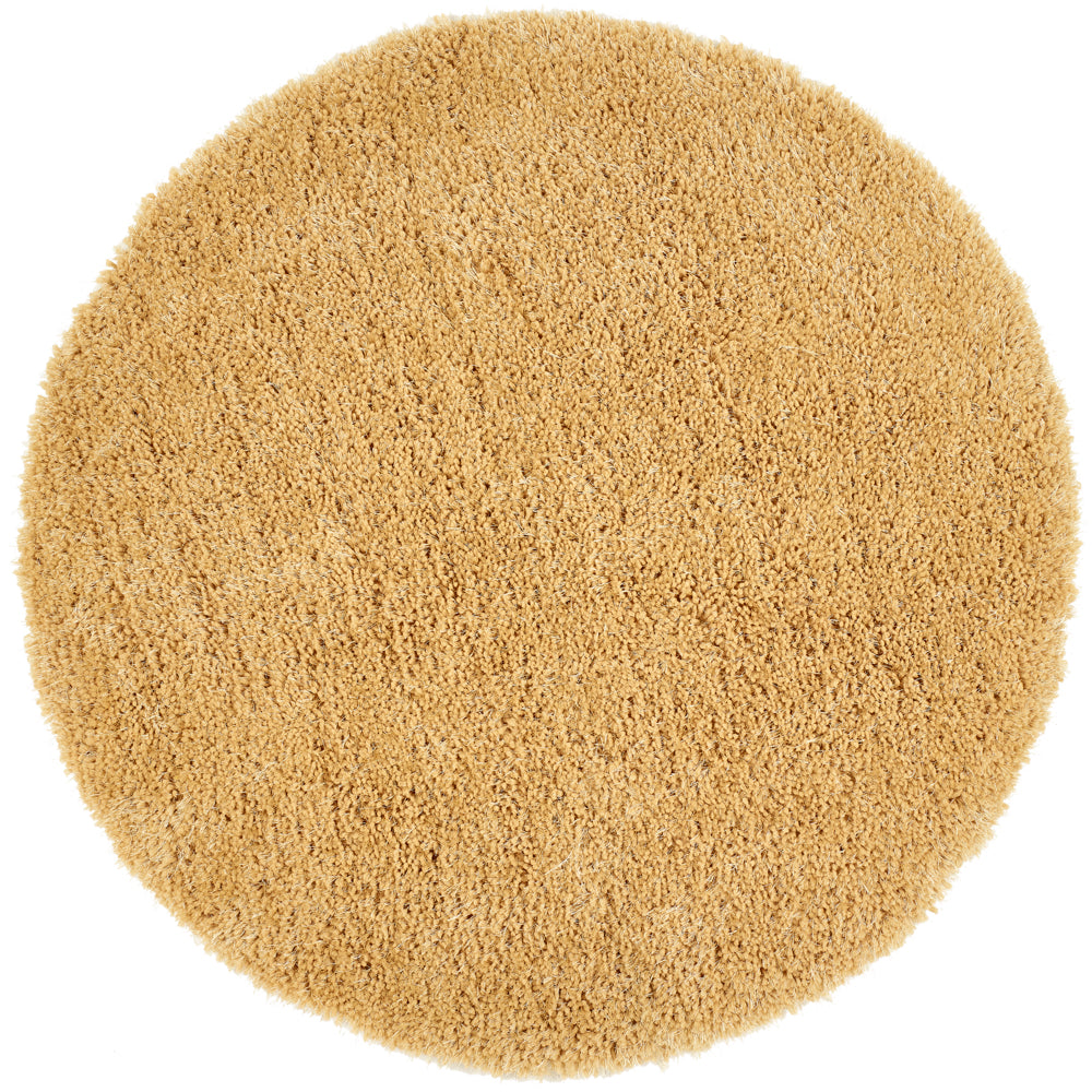Chicago Ochre Circle Rug - Rug Guru