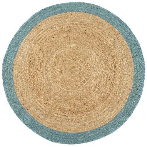 Jute Border - Duck Egg