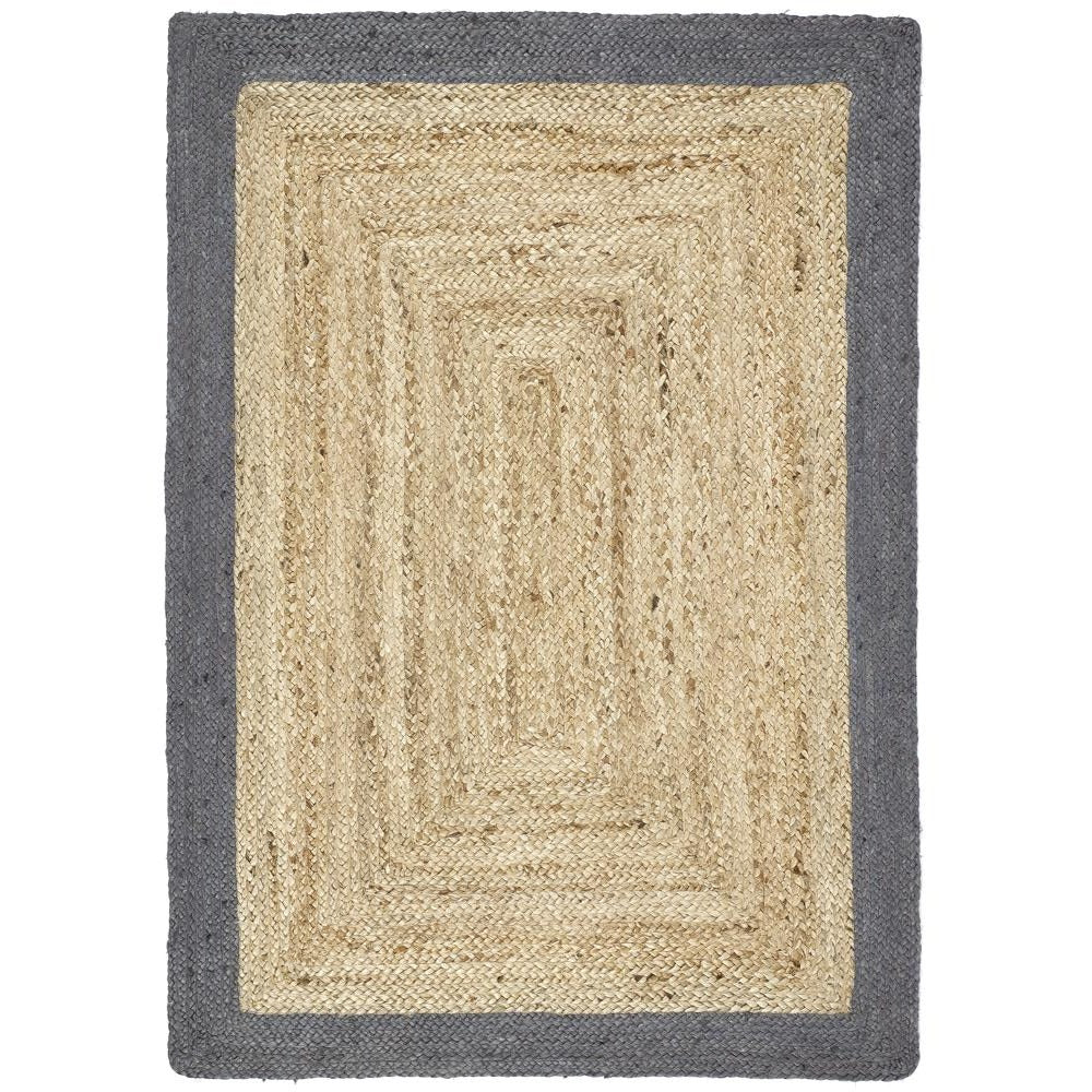 Jute Border - Grey