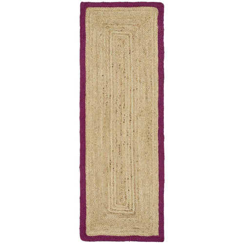 Jute Border - Raspberry Runner