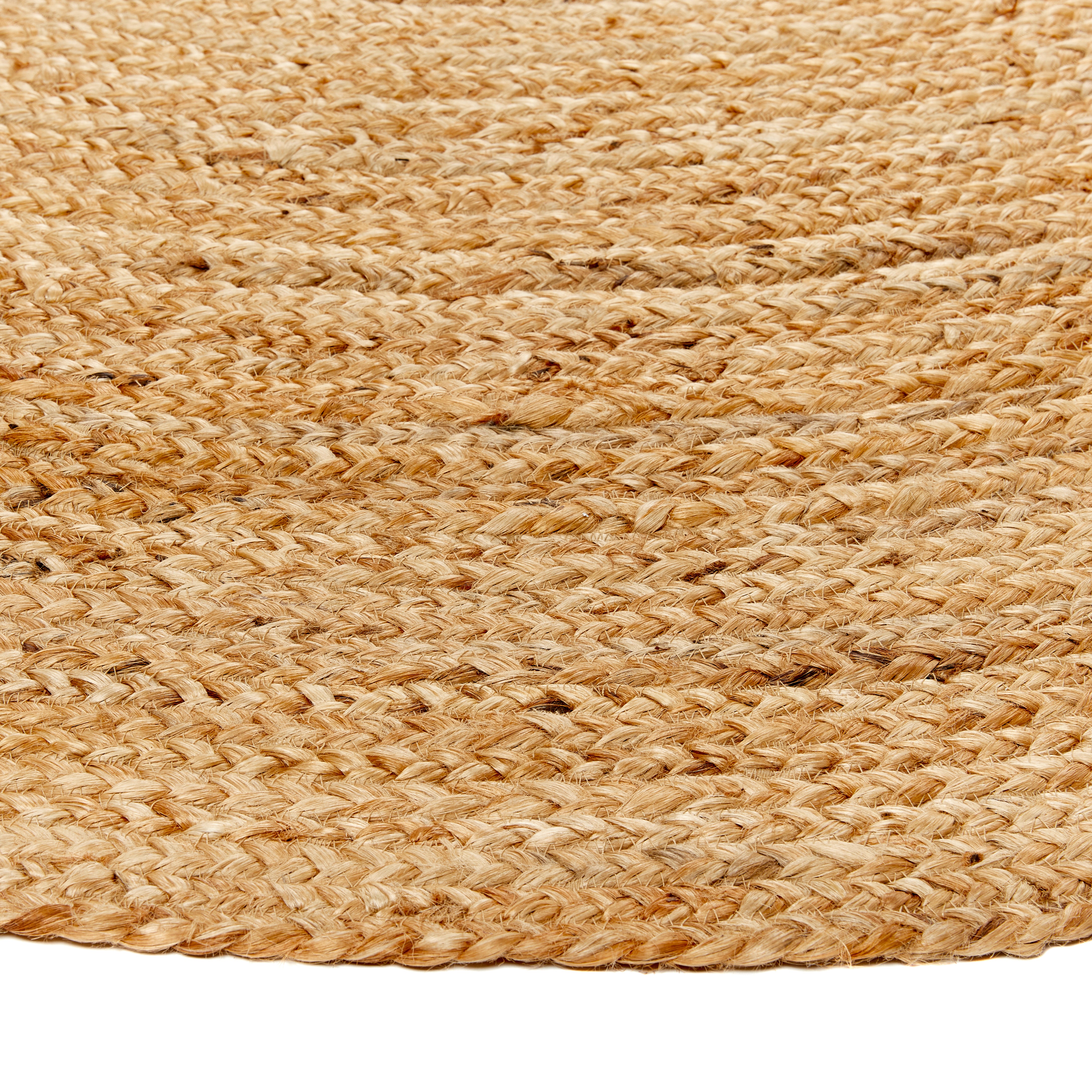Jute Extra Plain Oval - Natural