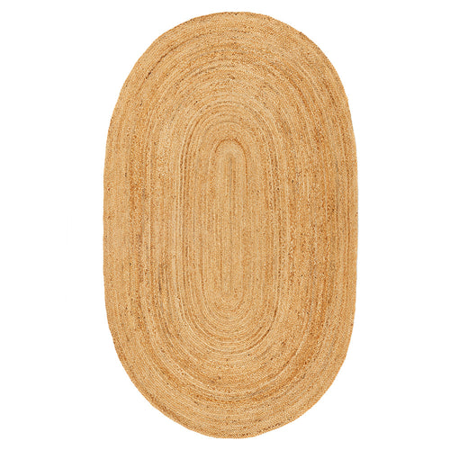 Jute Extra Plain Oval - Natural