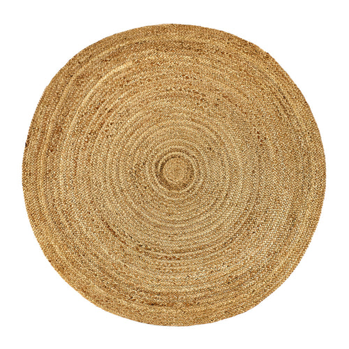 Jute Extra Plain Circle - Natural