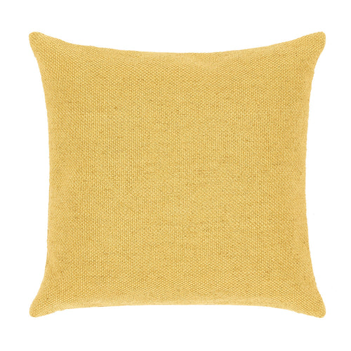 Hug Rug Woven Plain Cushion Gold