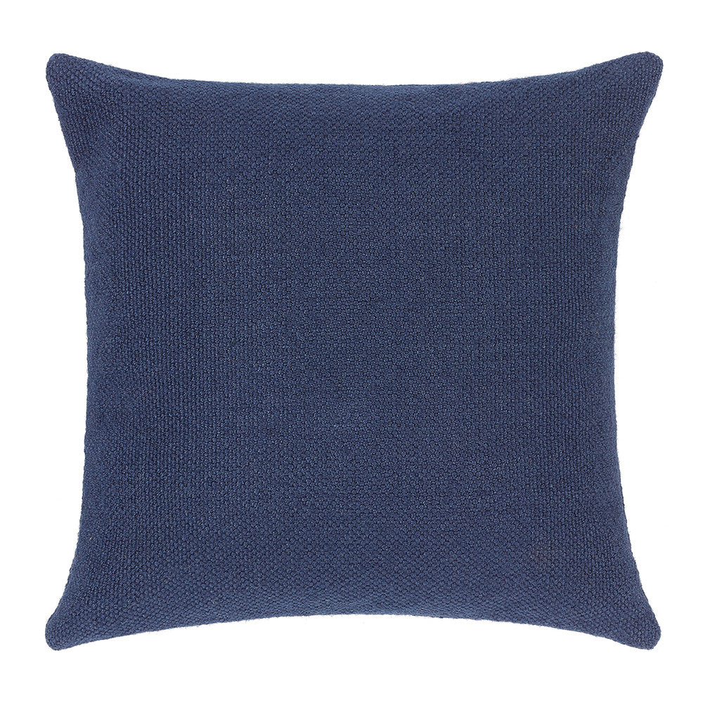 Hug Rug Woven Plain Cushion Navy