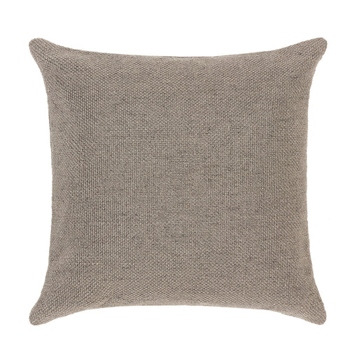 Hug Rug Woven Plain Cushion Warm Grey