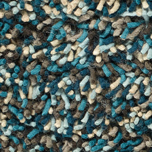 Load image into Gallery viewer, Rocks Shaggy Blue Rug - Rug Guru
