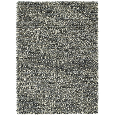 Rocks Shaggy Grey Rug - Rug Guru